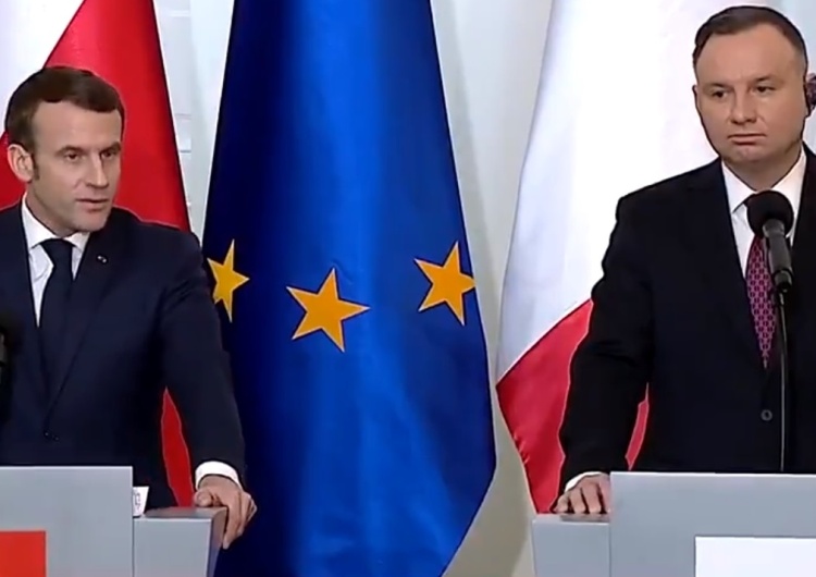 Ma tupet. Macron: "W rozmowie wyraziłem swoje zaniepokojenie ws. reformy sądownictwa. Chciałbym..."