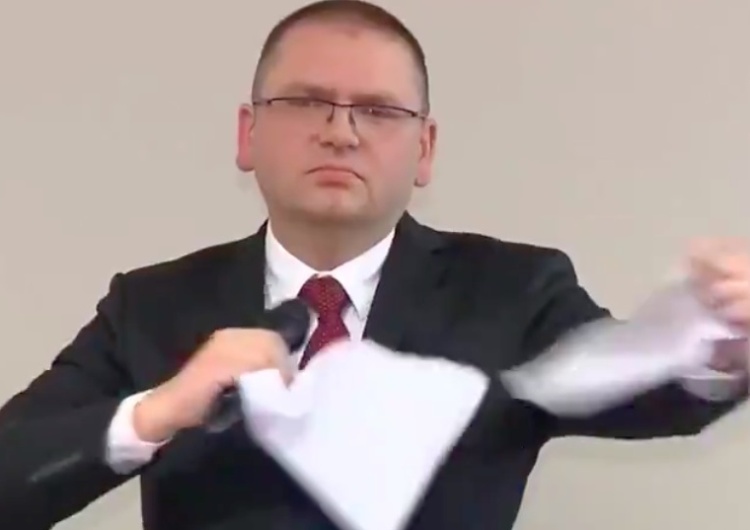 Olsztyńscy sędziowie złożyli zawiadomienie o popełnieniu przestępstwa przez Macieja Nawackiego