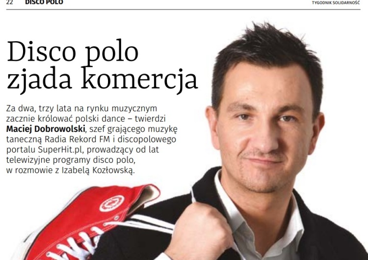  [Nasz Wywiad] Maciej Dobrowolski Radio Rekord FM: Disco polo zjada komercja