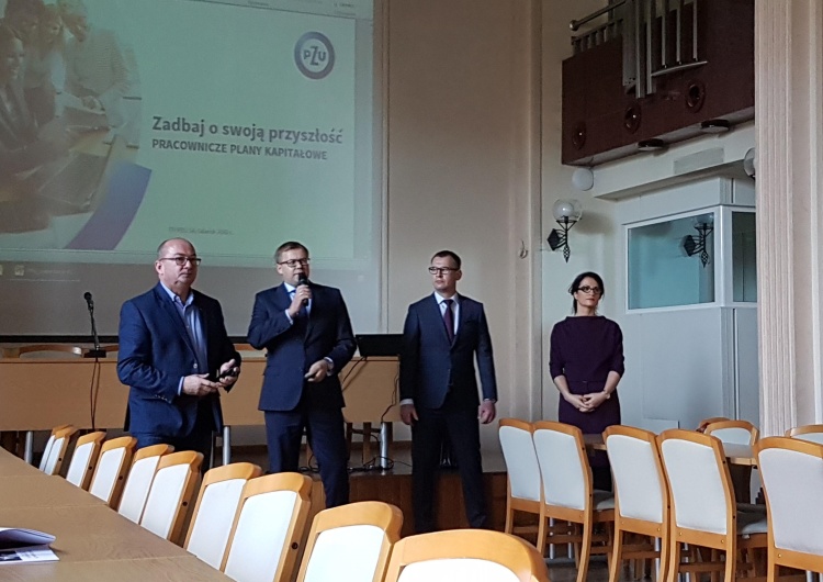 "To rozwiązanie bezpieczne, gwarantujące prywatność środków". Spotkanie ws. PPK dla pracowników "S"