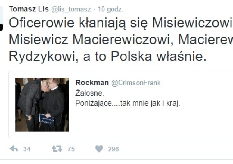  Tomasz Lis tak bardzo chciał wyśmiać Misiewicza, że wyśmiał "współobrońcę demokracji" Giertycha