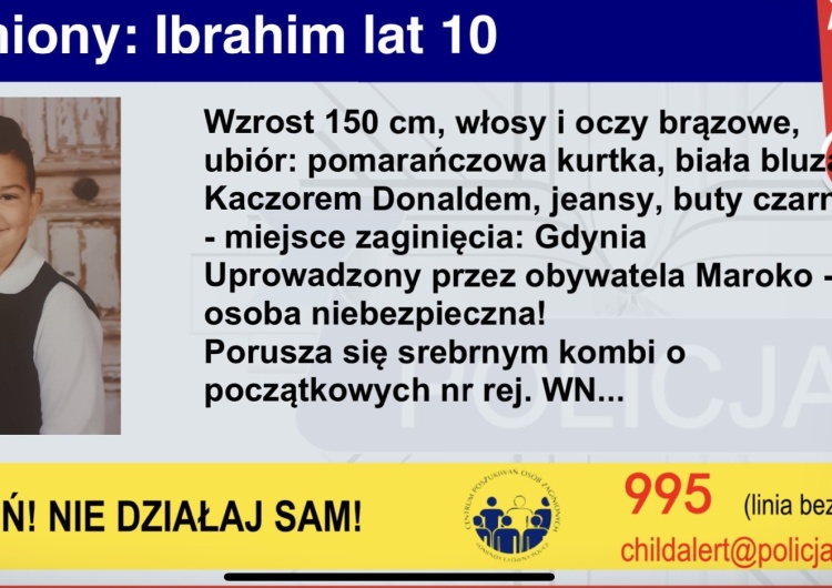 Nowe fakty ws. porwanego Ibrahima. Komu sąd tak naprawdę przyznał prawo opieki?