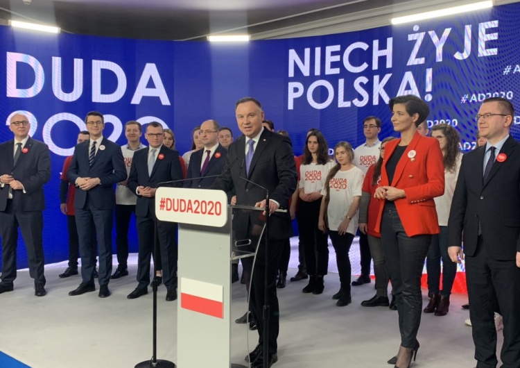 Andrzej Duda przedstawił skład swojego sztabu wyborczego