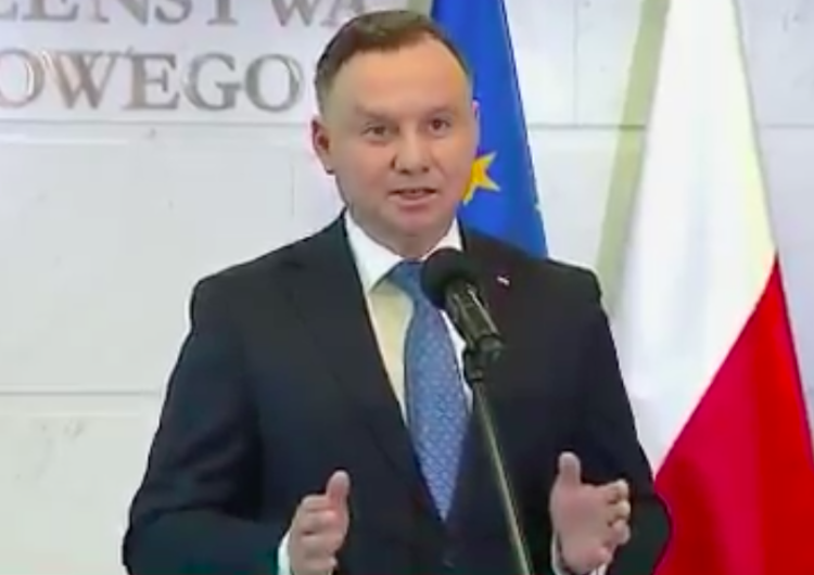  [WIDEO] Prezydent: Zwrócę się w trybie pilnym do marszałek Sejmu o zwołanie posiedzenia ws. koronawirusa