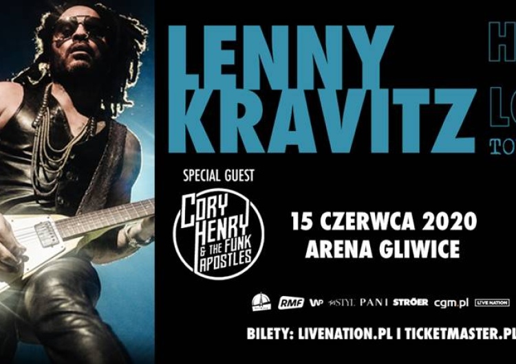  [video] Już niedługo Lenny Kravitz odwiedzi Gliwice