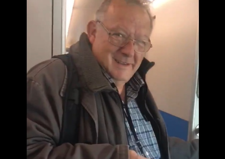  [video] Tarczyński spotkał Michnika w pociągu. "Pan pozdrowi brata. Zabrakło panu języka tym razem?"