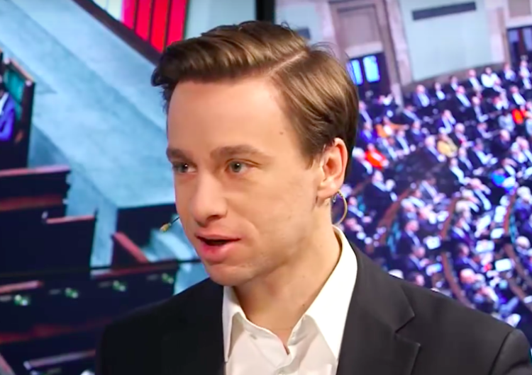 Krzysztof Bosak zaprezentował hasło wyborcze