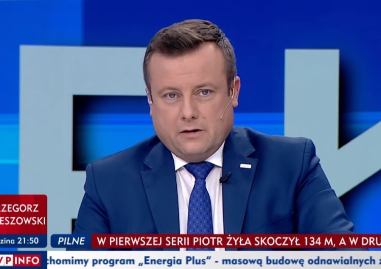  Dziennikarz TVP Adrian Klarenbach trafił do szpitala