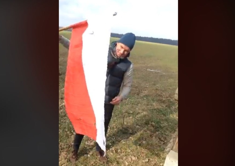 Znieważenie przez aktywistę LGBT flagi Rzeczypospolitej. Mecenas Ordo Iuris powiadamia prokuraturę