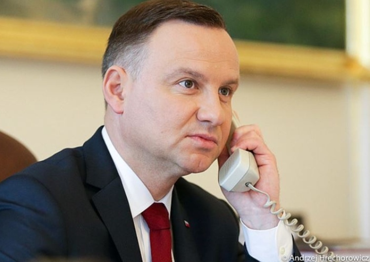 Prezydent Andrzej Duda 45 minut rozmawiał z Prezydentem Chińskiej Republiki Ludowej