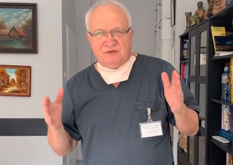 Prof. Simon: "Zdrowa, silna osoba ma znikome szanse na ciężki przebieg zakażenia koronawirusem"