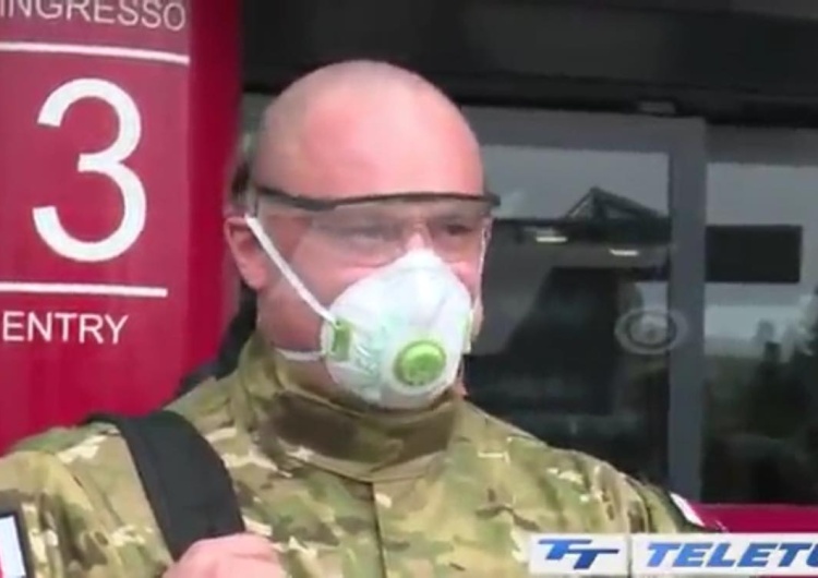 [video] Polscy lekarze wojskowi witani we Włoszech