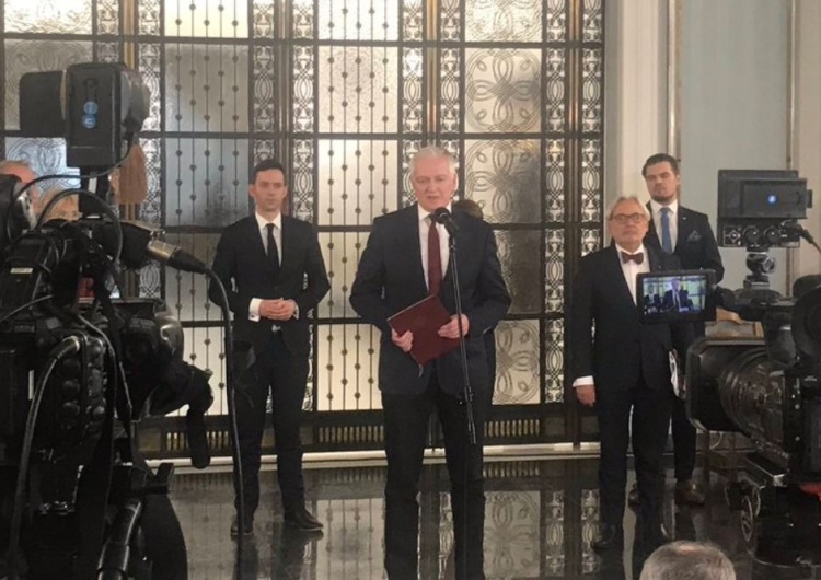 Gowin: Wybory 10 maja nie mogą się odbyć; złożymy projekt przedłużający kadencję prezydenta o dwa lata