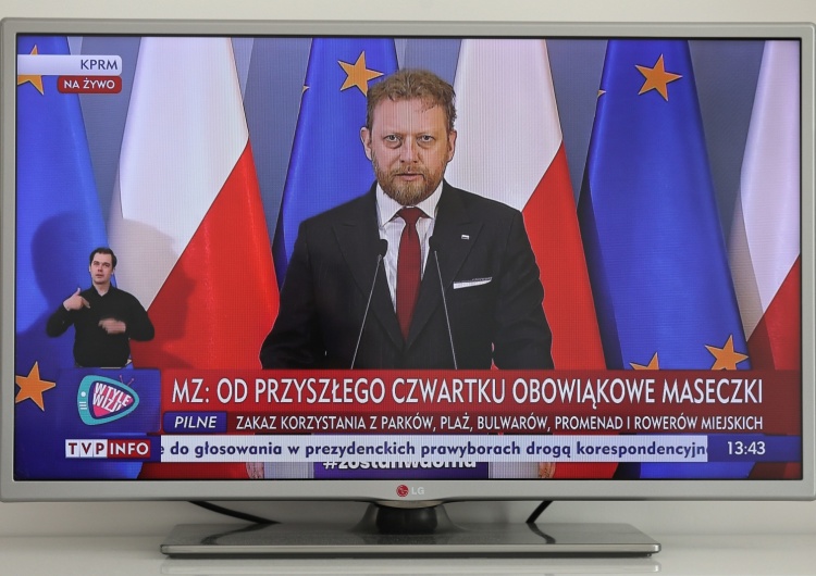 Paweł Supernak Dariusz Łaszyca: Minister Szumowski wprowadza obowiązkowe maseczki