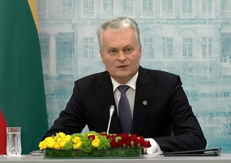 Prezydent Litwy: Nasze myśli są dziś z Polakami. Nie pozwolimy na przepisywanie historii