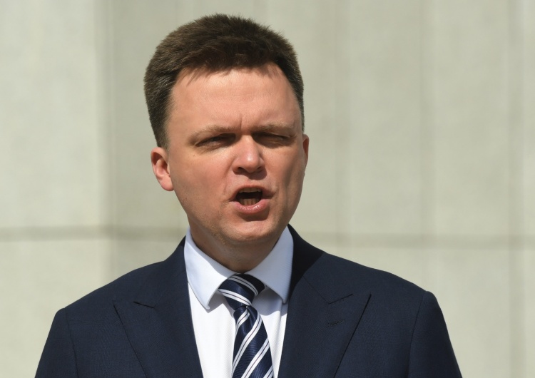 "Kaja Godek jest traktowana przez PiS...". Hołownia odniósł się do projektu "Zatrzymaj aborcję"