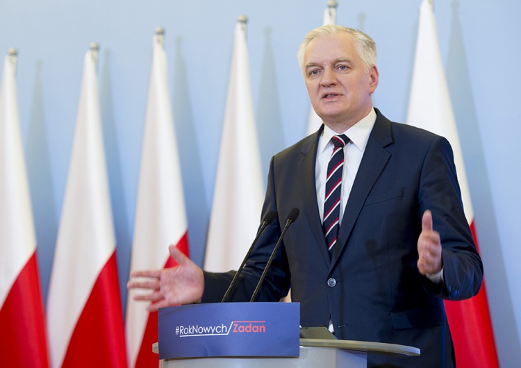 "Będziemy szukali jakiegoś punktu stycznego". Gowin zapytany o spotkanie z Budką