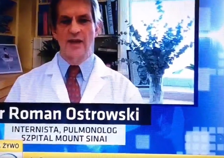  [video] Lekarz z USA w TVN24: "Nie widzę celu badania pacjentów bezobjawowych". Dziennikarz przerywa