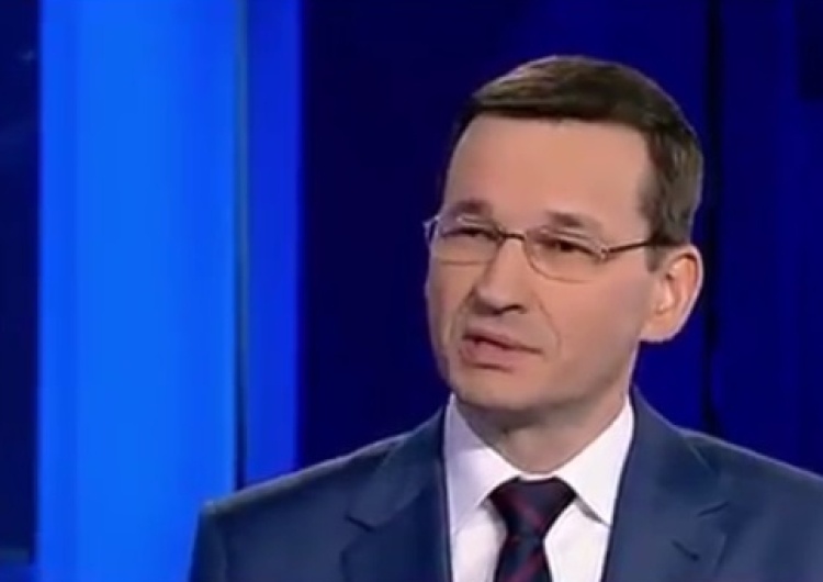 zrzut ekranu Mateusz Morawiecki: Mafia vatowska przerzuca się na złoto, srebro, drewno mahoniowe, elektronikę użytkową