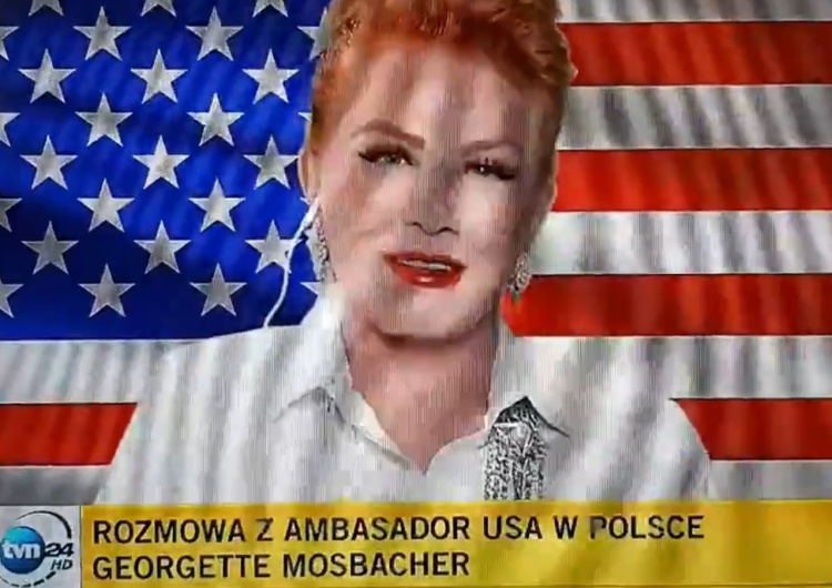  [video] "Rząd polski radzi sobie doskonale, czuję się tu bezpieczniej niż w NY". Mosbacher w... TVN24