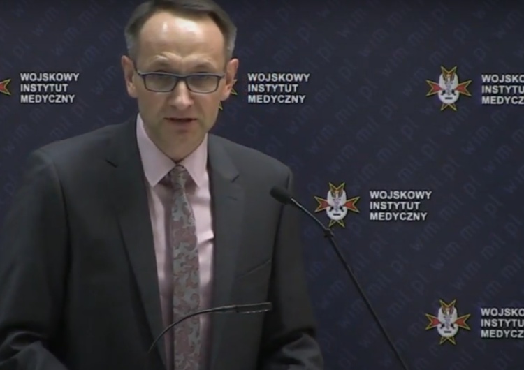  Dyrektor Wojskowego Inst. Medycznego: Wybory koresp. bezpieczne. Wirus na papierze utrzymuje się krótko