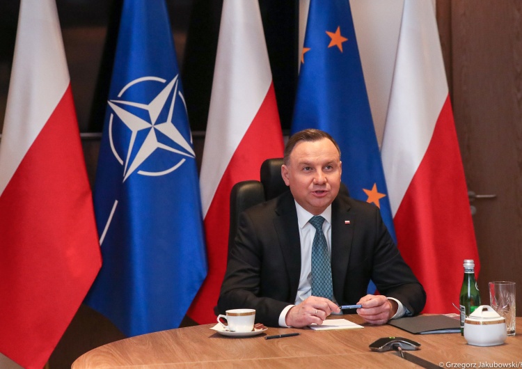 "Liczę, że czuje odpowiedzialność za polskie sprawy". Prezydent o spotkaniu z Jarosławem Gowinem