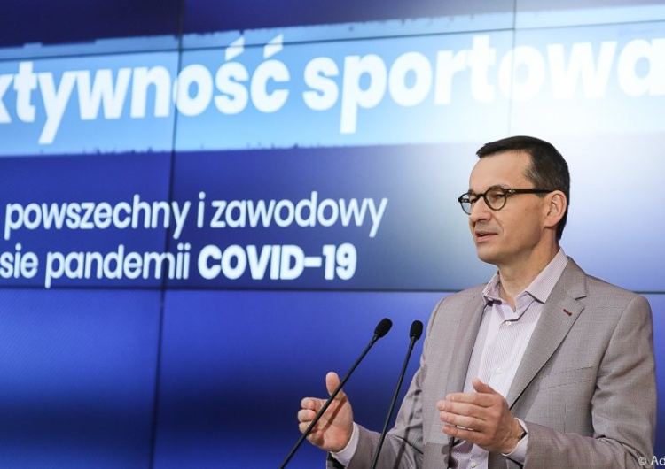  Jest plan "odmrażania polskiego sportu". Premier wyjawił szczegóły