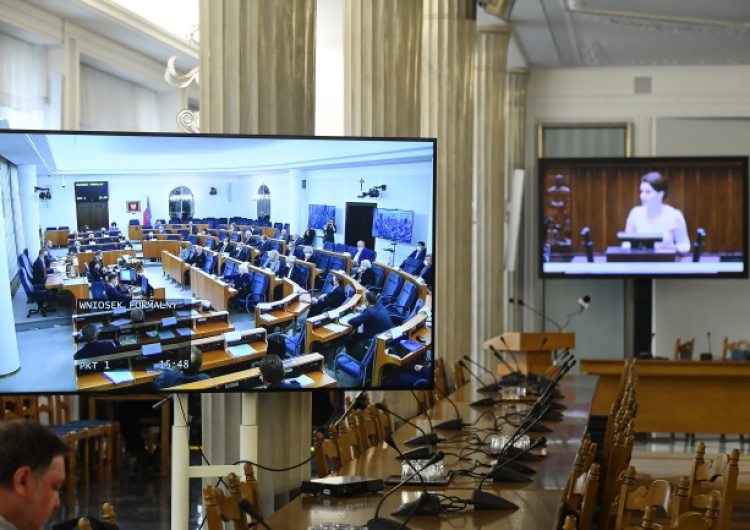  Senat odrzucił ustawę o głosowaniu korespondencyjnym. Wstrzymał się jeden senator klubu PiS. Teraz Sejm