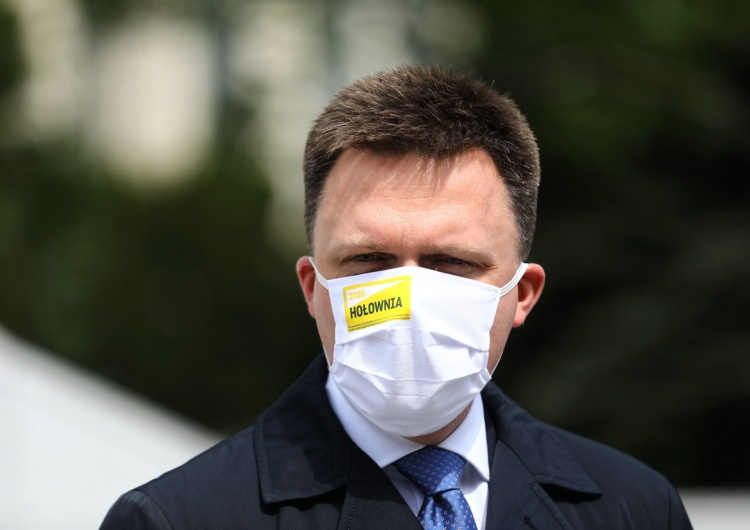 "Wielu jej kolegów zachowuje się szalenie nieelegancko". Hołownia staje w obronie Kidawy-Błońskiej