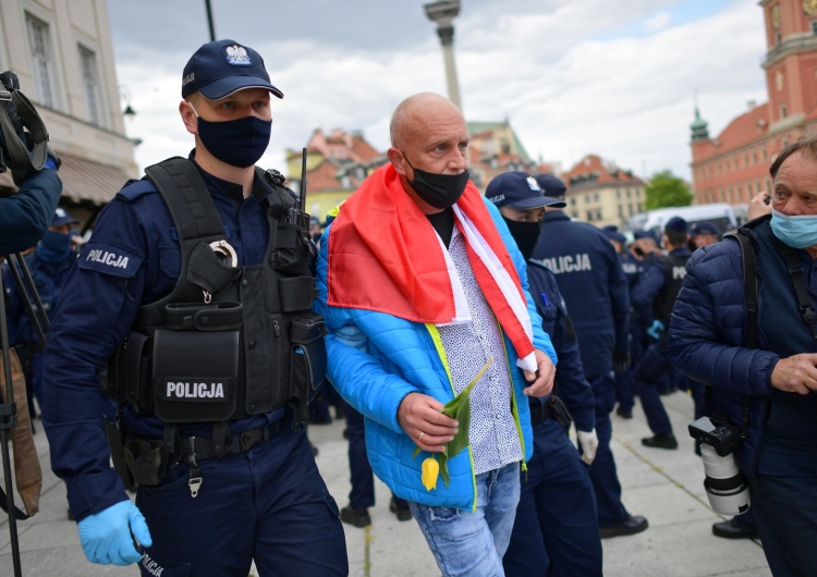 Marcin Obara "Agresja wobec policjantów, czynna napaść na funkcjonariuszy". Powrót "strajku przedsiębiorców"