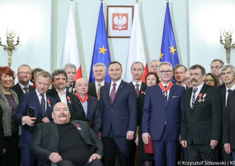 Krzysztof Sitkowski Prezydent odznaczył działaczy Niezależnego Zrzeszenia Studentów