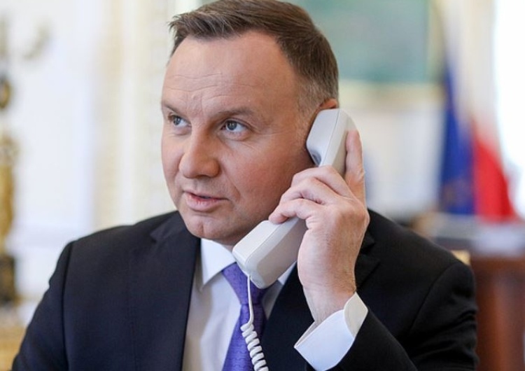 Andrzej Duda przez godzinę rozmawiał dzisiaj z prezydentem Niemiec