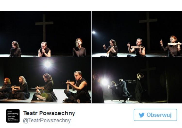 Teatr Powszechny w Warszawie Roman Giertych: Teatr, który promuje płatne zabójstwo JK to nie sztuka, ale przestępstwo