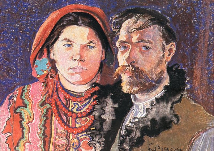 Portret Stanisława Wyspiańskiego z żoną, 1904 „Wesele” Wyspiańskiego narodową lekturą 2017 r.