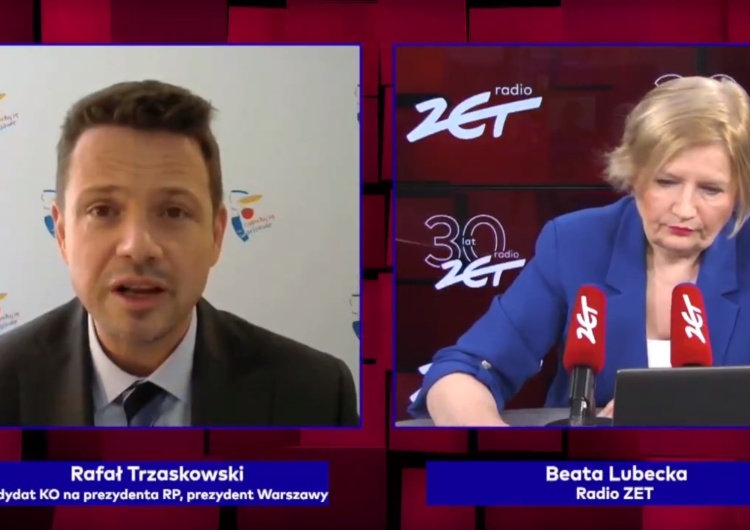 Kaleta: "Trzaskowski bez mrugnięcia okiem okłamał dziś słuchaczy Radia Zet"