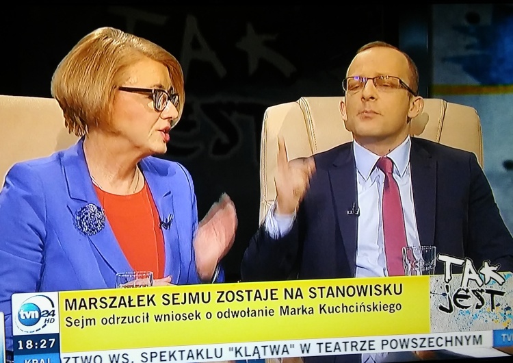 Krysztopa: Łomatko Kaczyński coś powiedział, trzeba szybko oddać władzę Platformie!