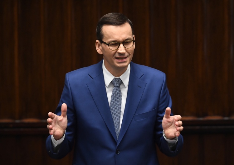 "Jeśli macie wystarczającą liczbę głosów, to odwołajcie nas". Premier z wnioskiem o wotum zaufania
