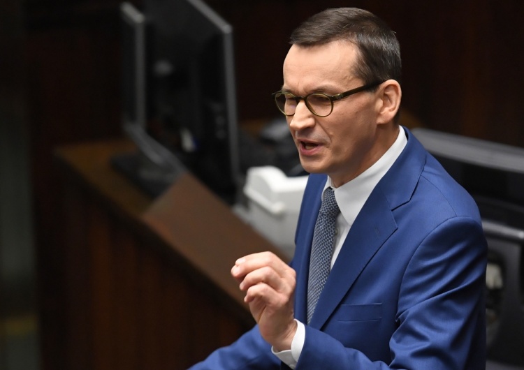 "Czasami muszą paść takie męskie słowa". Morawiecki zabrał głos ws. słów prezesa PiS