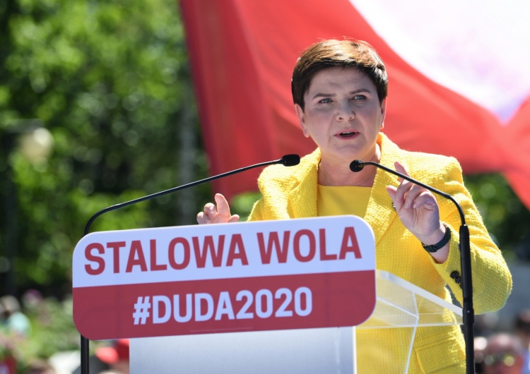 Darek Delmanowicz Szydło: To wybór między Polską godności i szacunku dla wszystkich a Polską dla wybranych
