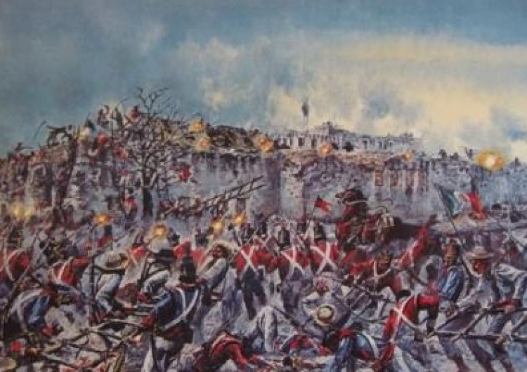  23 lutego 1836 r. – rozpoczęcie obrony Fortu Alamo w Teksasie