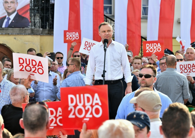  "Te wybory są o tym jaka będzie Polska". Mocne słowa Andrzeja Dudy w Trzebnicy