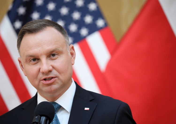 Prezydent: Mamy z Donaldem Trumpem jednakowe spojrzenie na prowadzenie polityki