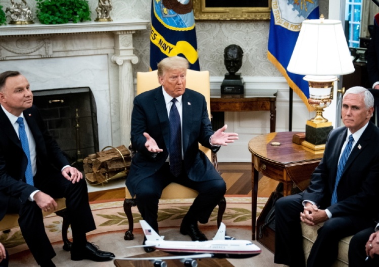  Trump: to zaszczyt, że właśnie z prezydentem Polski mogę się spotkać