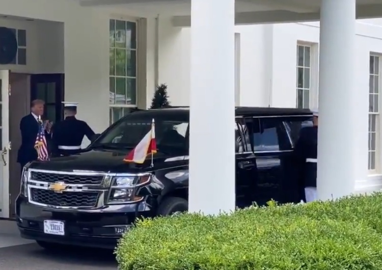  [video] Donald Trump powitał prezydenta Andrzeja Dudę oklaskami