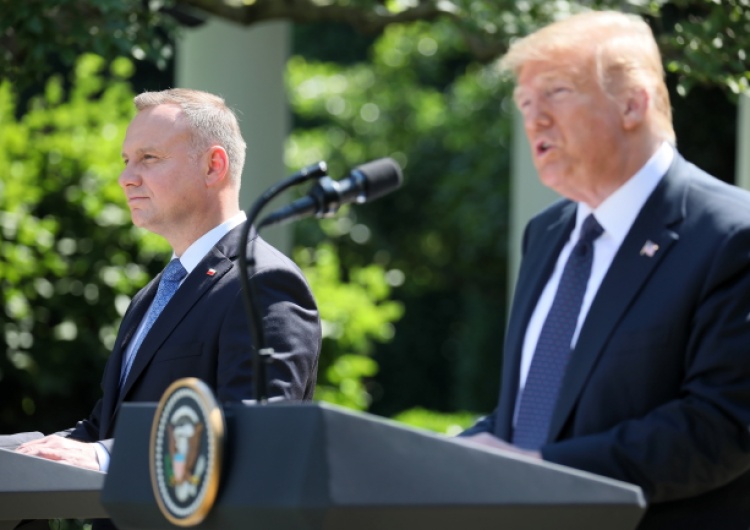 Trump: liczę, że mój przyjaciel prezydent Duda odniesie sukces w wyborach