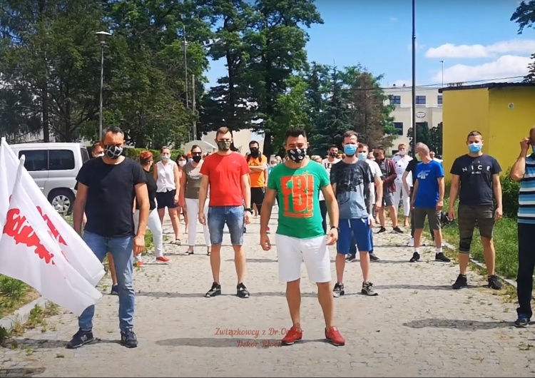  Związkowcy pompują dla Zosi - akcja charytatywna pracowników Dr. Oetker Dekor sp z o.o. w Płocku