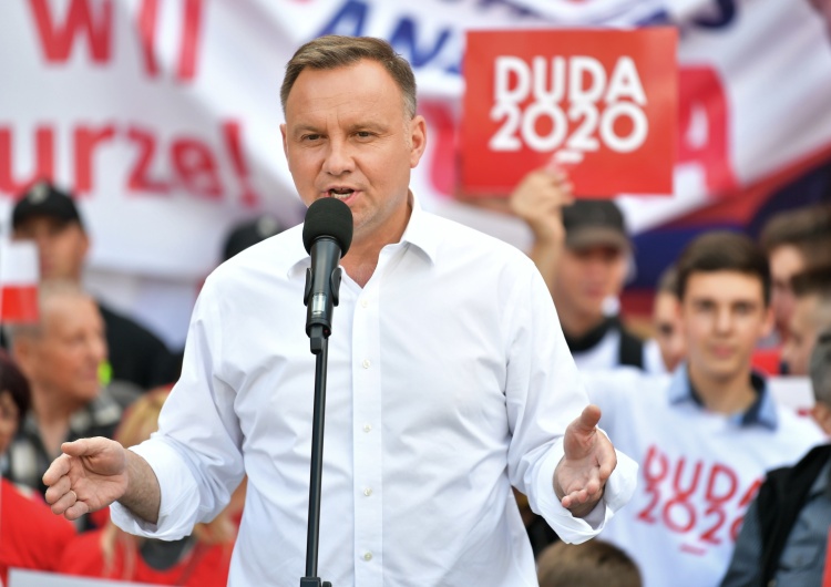 "Mamy kolejną odsłonę niemieckiego ataku w tych wyborach". Prezydent odniósł się do publikacji "Faktu"