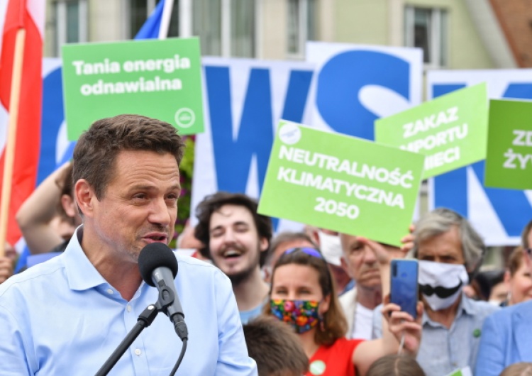 "Czas by Kaczyński odszedł z polityki". Trzaskowski się rozmarzył