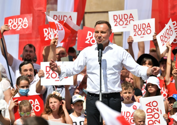 Maciej Kulczyński Duda o wspólnej debacie prezydenckiej: Trzaskowski ucieka do Leszna