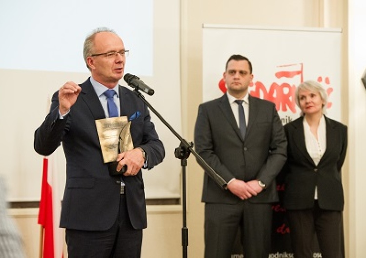 fot. Marcin Żegliński Profesor Krzysztof Szwagrzyk ogłosił decyzję w sprawie swojej dymisji